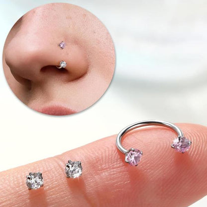 18g Nose Ring & Piercing Kit