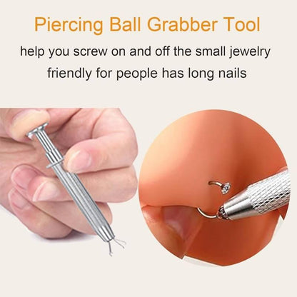 18g Nose Ring & Piercing Kit