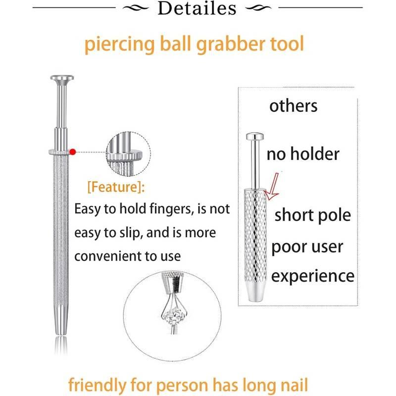 18g Nose Ring & Piercing Kit